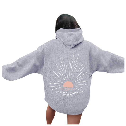 Coastal Sunset Hoodie | Women's Pullover