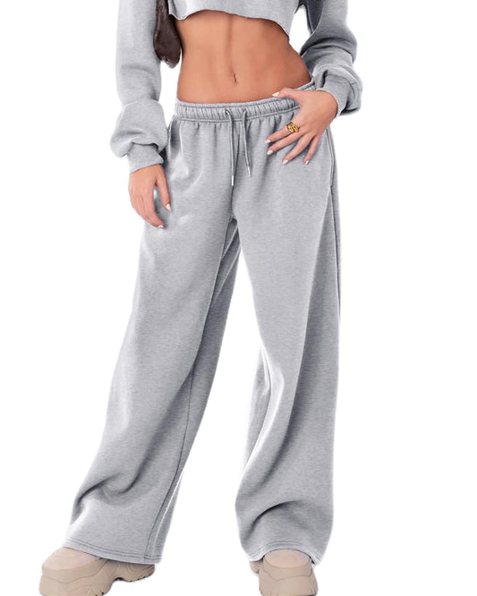 The Velattire Wide-Leg Sweatpant